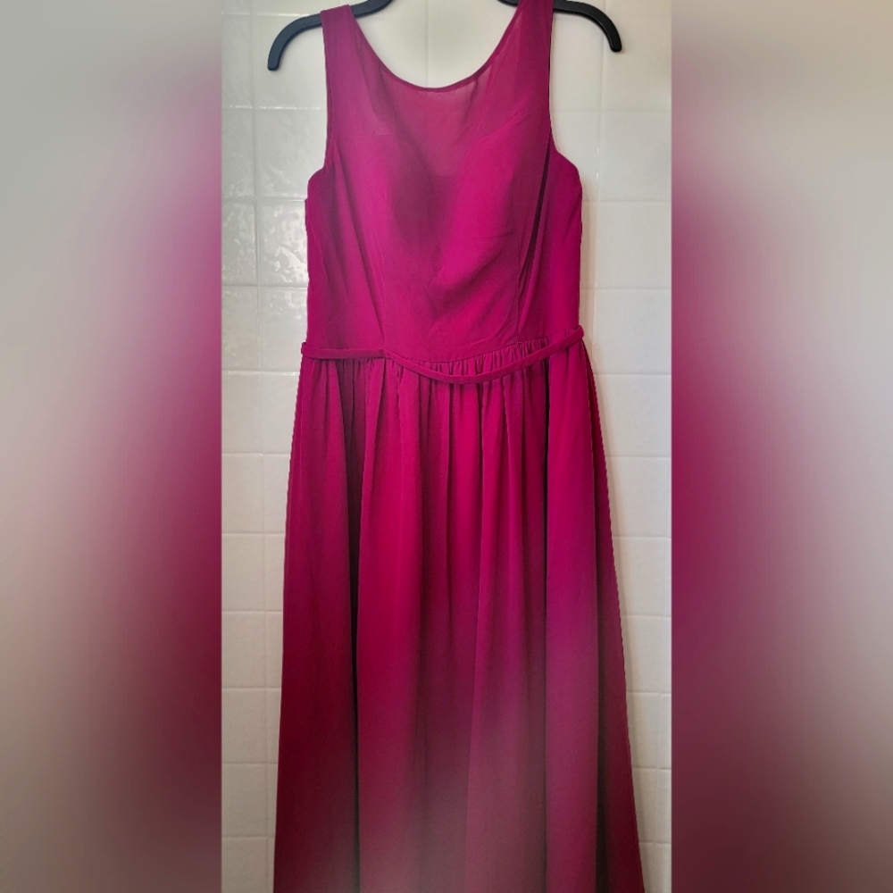 Kenneth Winston Elegant Pink Sleeveless Dress